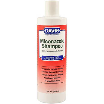 Шампунь Davis Miconazole Shampoo для собак і котів із захворюваннями шкіри, 50 мл