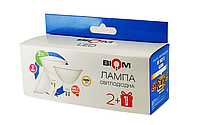 Светодиодная лампа Biom BT-562/3 MR16 7W GU5.3 630Lm 4500К 175-265V матовая (упаковка 3шт)