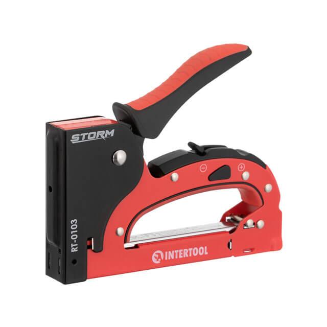 Степлер для скоб 4-14мм INTERTOOL RT-0103