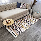 Турецькі килими м'які бавовняні 80х200 см, фото 3