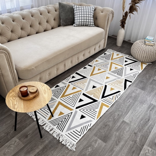 Турецькі килими м'які бавовняні 80х200 см, фото 1