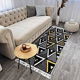 Турецькі килими м'які бавовняні 80х200 см, фото 2