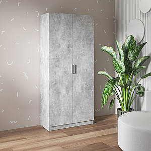 Шафа з полицями VAYS, 2-х дверна шафа M-35 Бетон