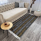 Турецькі килими м'які бавовняні 80х200 см, фото 2