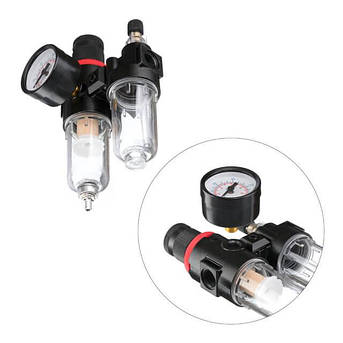 Блок підготовки повітря 1/4" Intertool PT-1431, фото 3
