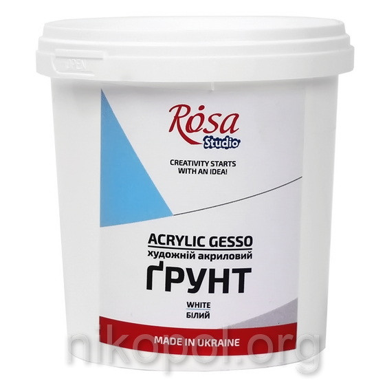 Грунт акриловий художній 500 мл ROSA Studio (600 грам)