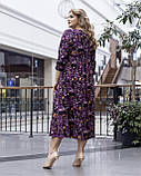 Плаття літнє Ярослава фіолетовий, фото 6