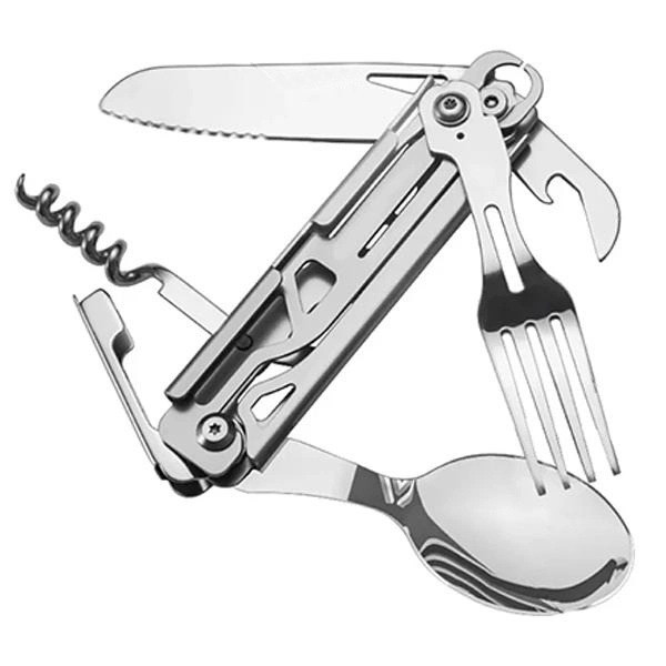 Мультитул столовий GHKS002 в футлярі з нержавіючої сталі 420 (код: GHKS002 ), фото 1