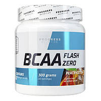 Аминокислоты Progress Nutrition BCAA Flash Zero (300 г, персиковый чай со льдом)