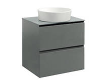 Тумба підвісна зі стільницею для ванної кімнати.