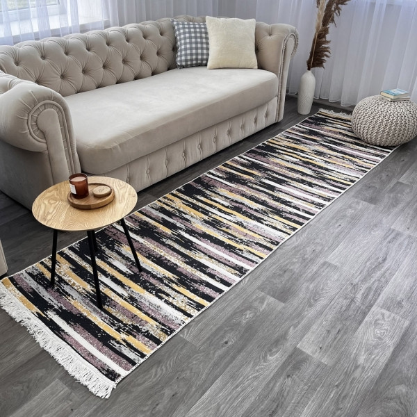 Турецькі килими м'які бавовняні 80х300 см, фото 1