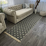 Турецькі килими м'які бавовняні 80х300 см, фото 2