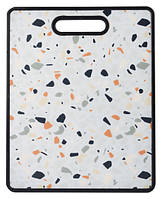 Дошка обробна пластикова 30*38*1,2 см широка Ringel Main мармур