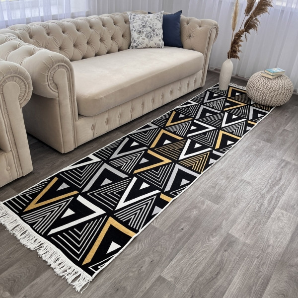 Турецькі килими м'які бавовняні 80х300 см, фото 1