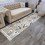 Турецькі килими м'які бавовняні 80х300 см, фото 2