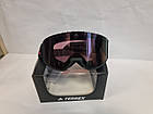 Гірськолижна маска Adidas SP0040 Black/Bordeaux лінза Kolor UP S2, фото 8