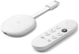 Сhromecast Google Chromecast 4K with Google TV Snow (GA01919)