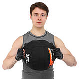 М'яч набивний для кросфіту Wall Ball 15 кг волбол з ручками TA-7823-15-1, фото 10