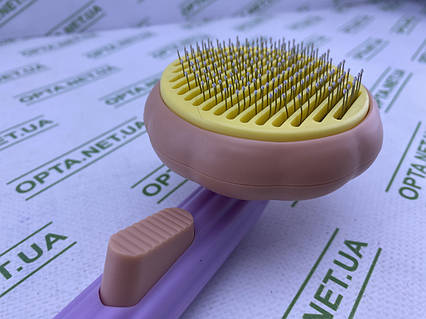 Щітка для вичісування вовни Pet Brush pumpkin