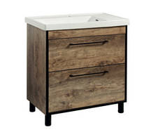 Тумба 80 см на ніжках з умивальником Концепт для ванної кімнати.