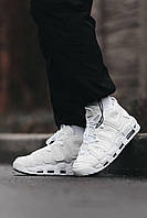 Мужские кроссовки Nike Air More Uptempo White белого цвета