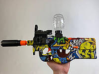 Высококачественный Орбиган Автомат Р90 на орбизах прицел+очки+глушитель+ЛЦУ игрушка