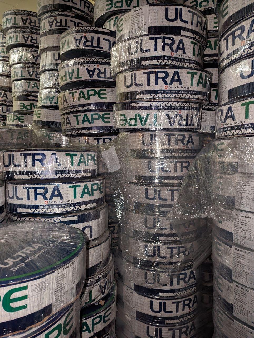 Крапельна стрічка Ultra Tape щілинна 7 mil 10 см (1000 м) ціна за метр