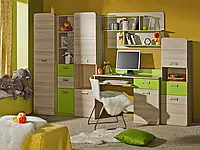 Мебель для комнаты мальчика с письмом и шкафом codi
