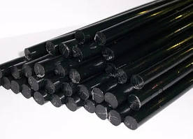 Клей силіконовий у стрижнях "B" 11мм 30см чорний