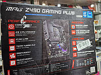 Материнська плата MSI MPG Z490 Gaming Plus (s1200, Intel Z490, PCI-Ex1