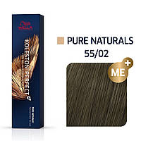 Фарба для волосся Wella Professionals Koleston Perfect ME+ Pure Naturals 55/02 Intense Light Brown 60 мл