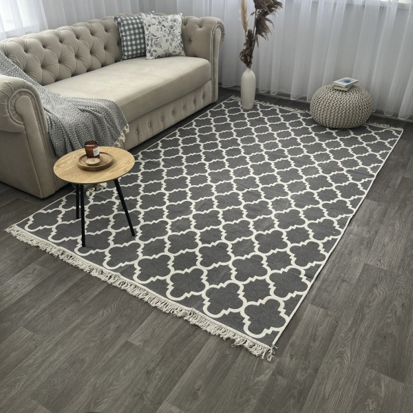 Турецькі килими м'які бавовняні 160х250 см, фото 1