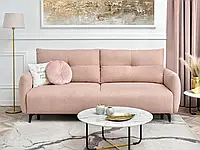 Модный отдельностоящий диван со спальной функцией для гостиной lulu powder pink