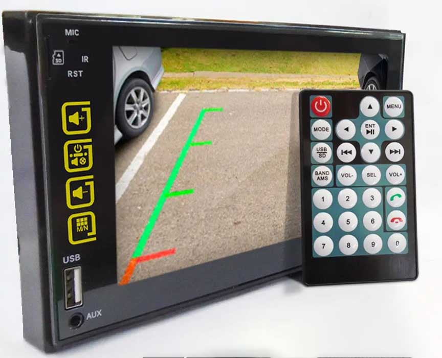 2din 7024 GPS Автомагнітола USB+SD+Bluetooth (Коротка база), фото 1