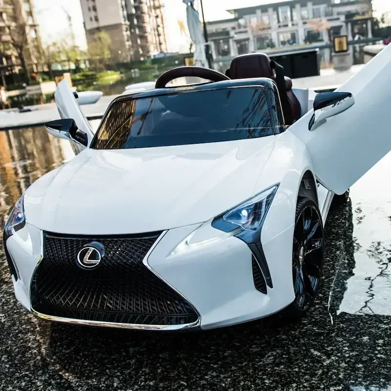 Дитячий електромобіль на акумуляторі Lexus JE1618 на радіокеруванні для дітей 3-8 років Білий