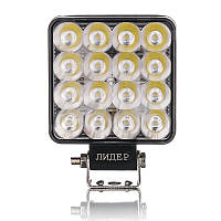 LED фара 48W mini 20mm 12-24V дальний свет со стробоскопом