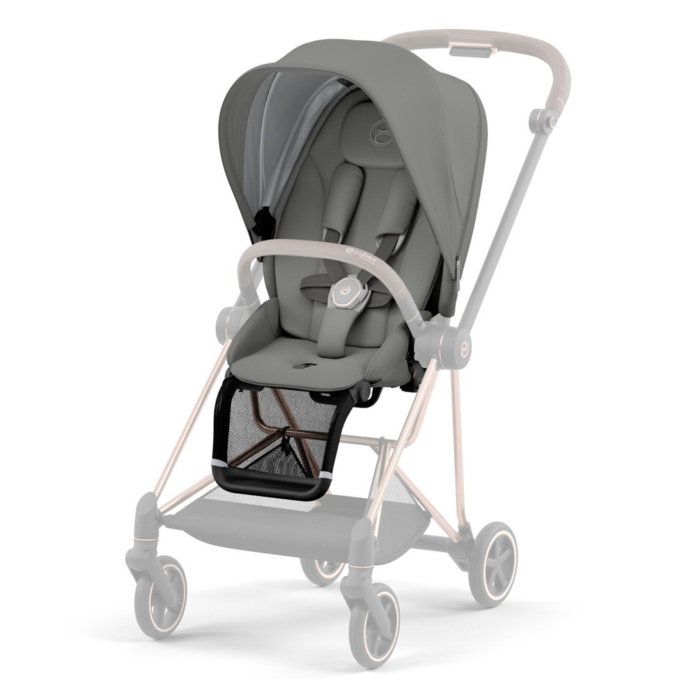 Cybex - Комплект тканини для прогулянкового блоку Mios Pearl Grey (Conscious Collection), фото 1