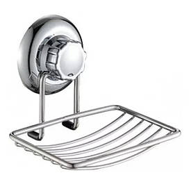 Мильниця на стіну на вакуумному присоску у ванну кімнату Frap F3902-1