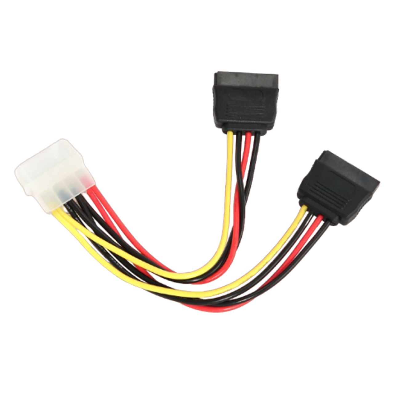 Кабель питания Sata to Molex для жесткого диска и SSD molex sata power cable - фото 1 - id-p2107665741