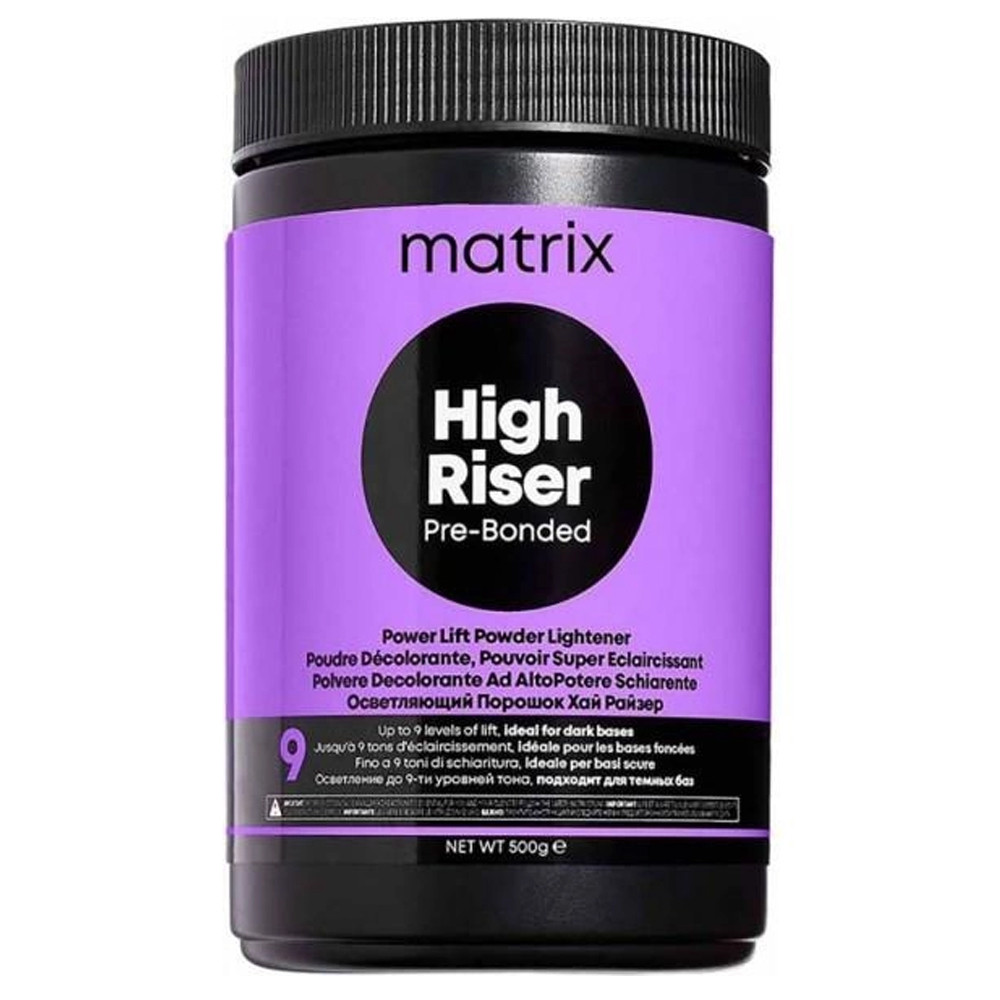 Порошок для освітлення волосся до 9 рівнів тону Matrix High Riser 500 г, фото 1