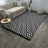 Турецькі килими м'які бавовняні 160х250 см, фото 2