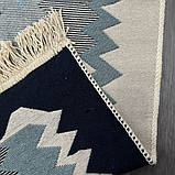 Турецькі килими м'які бавовняні 160х250 см, фото 3