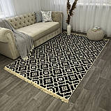 Турецькі килими м'які бавовняні 160х250 см, фото 2