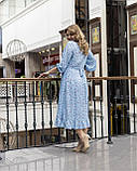 Сукня жіноча Яся блакитна, фото 4