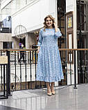 Сукня жіноча Яся блакитна, фото 2