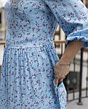 Сукня жіноча Яся блакитна, фото 6