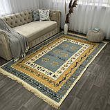 Турецькі килими м'які бавовняні 160х250 см, фото 2