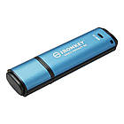 USB Флеш-накопичувач 64GB Kingston IronKey Vault Privacy 50 Type-A Blue (IKVP50/64GB), фото 3