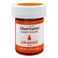 Пищевой краситель жирорастворимый гелевый Chefmaster 20г оранжевый (ORANGE)