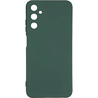 Чехол Fiji Full Soft Premium для Samsung Galaxy A15 4G / A15 5G противоударный бампер с микрофиброй Dark Green